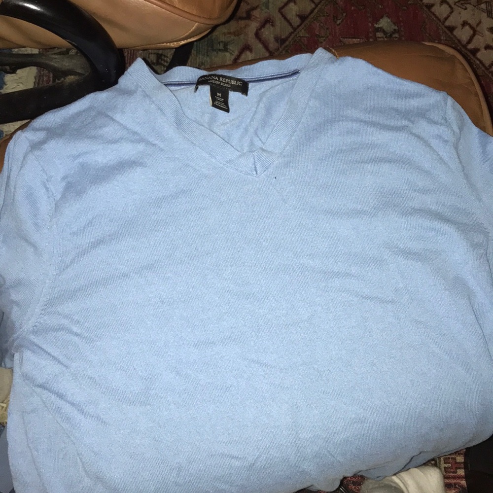 Banana Republic Mens Short V sweater